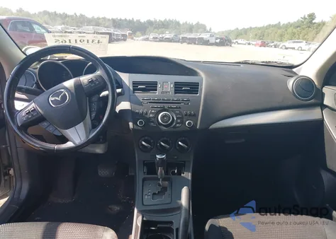 2012 Mazda 3 I Touring z USA, uszkodzony, nr VIN JM1BL1V84C1612494